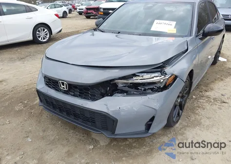 2025 Honda Civic Sport z USA, uszkodzony, nr VIN 2HGFE2F52SH573380